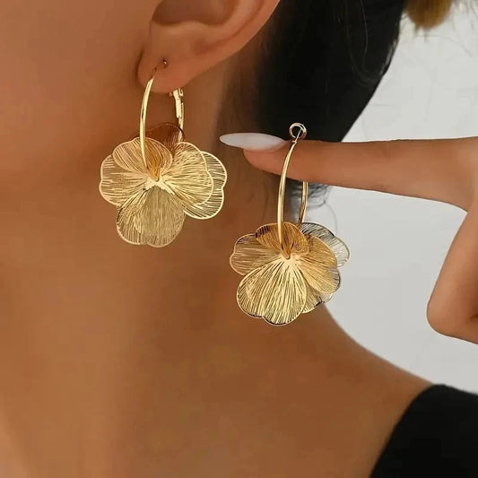Flower Dangle Earrings